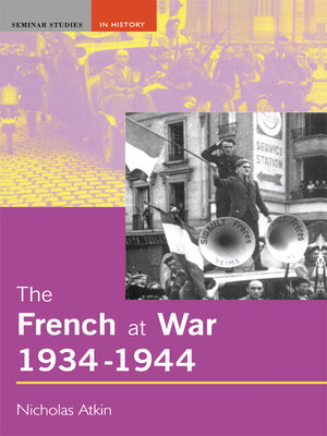 cover image of The French at War, 1934-1944